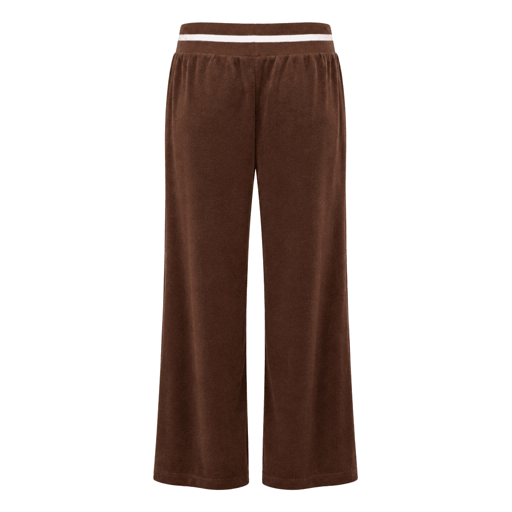 Iconique Pantalone marrone bande bianche by Iconique — Tute, vista alternativa