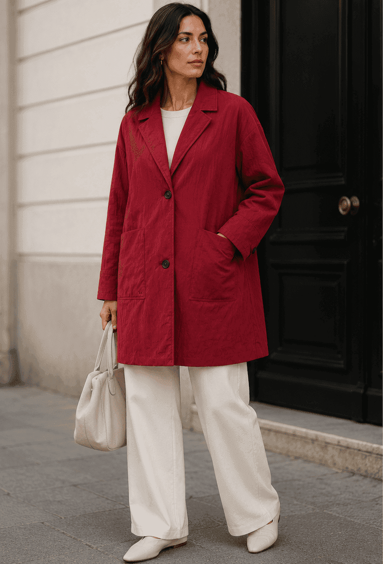 MM by MaxMara Cappotto Egizi by MM — Cappotti, Rosso