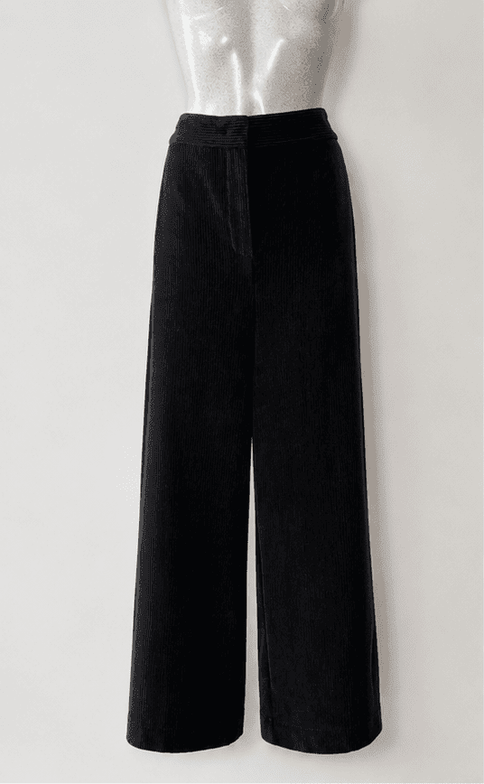 MM by MaxMara Gocce — Pantaloni, Nero