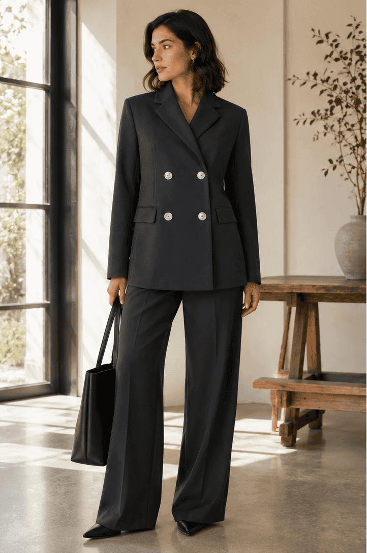 MM by MaxMara Marmo 25 — Blazer, Nero