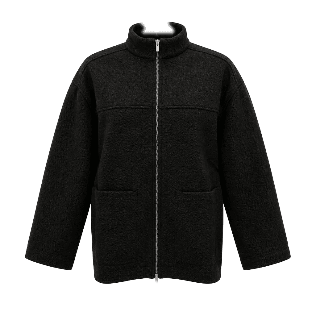 Max Mara Giacca Cadice con zip by MM — Giacche, Nero